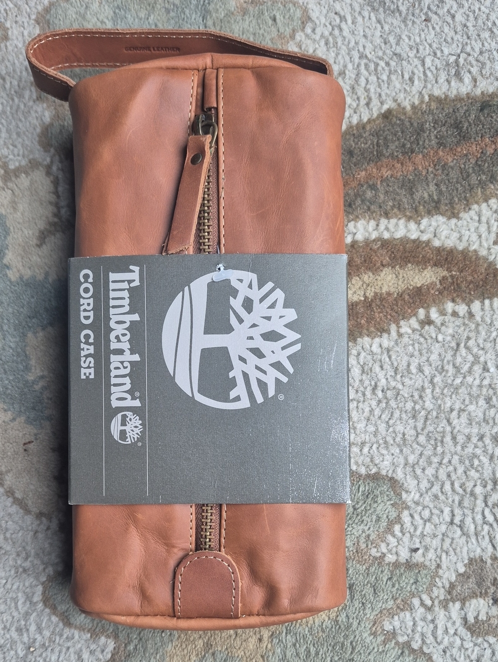 Timberland Leather Cord Case NWT